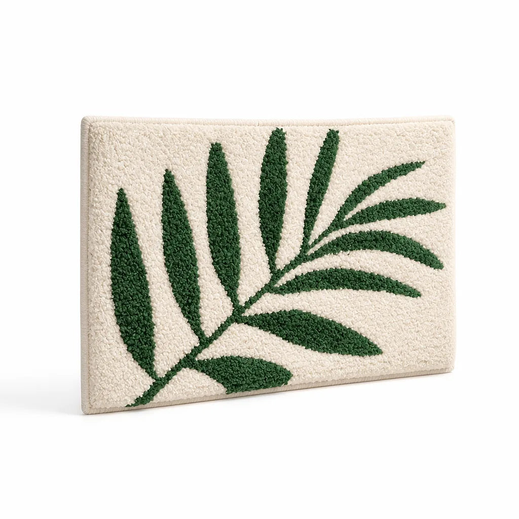 Bath Mat Shamrock Plush Non-Slip & Absorbent