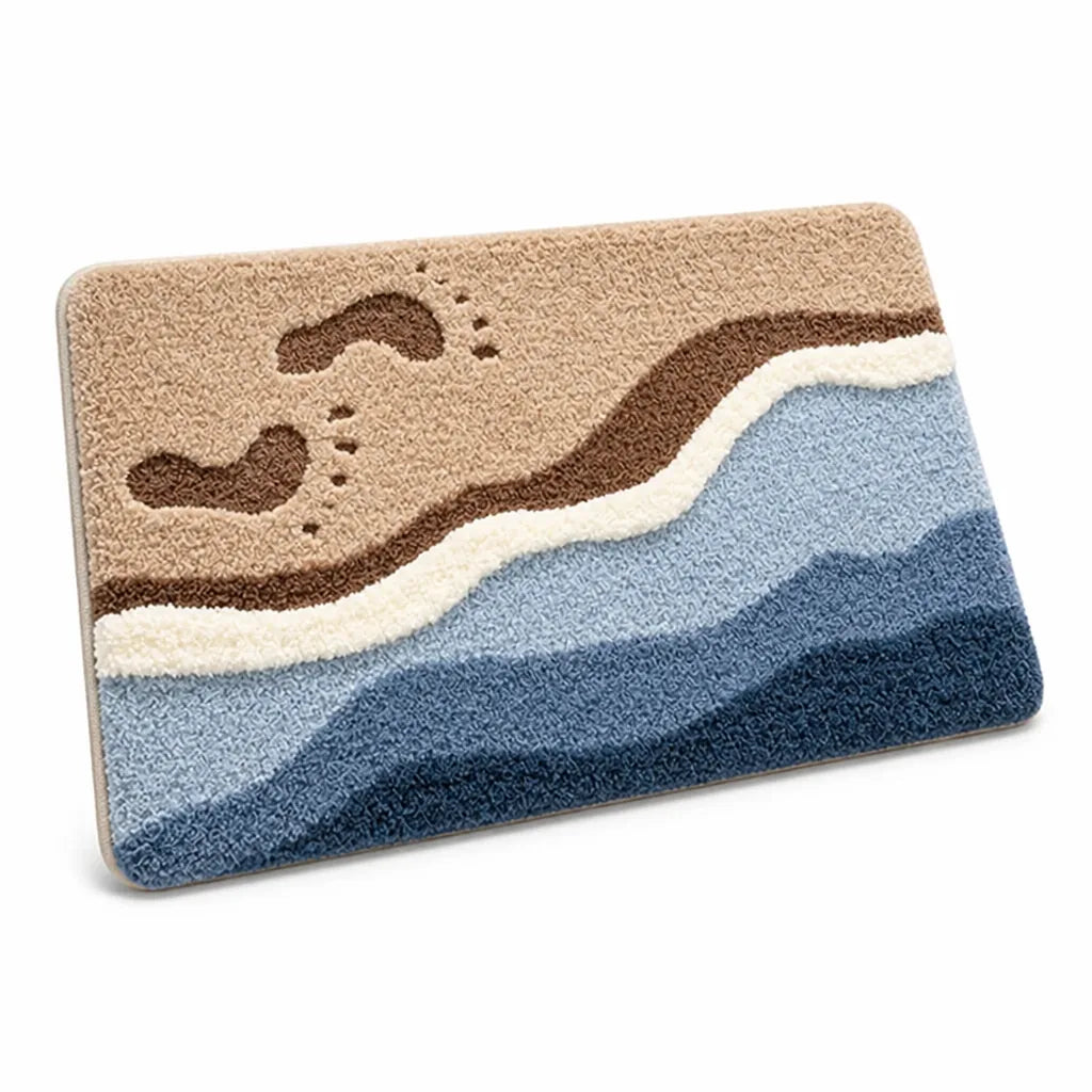 Bath Mat Shamrock Plush Non-Slip & Absorbent