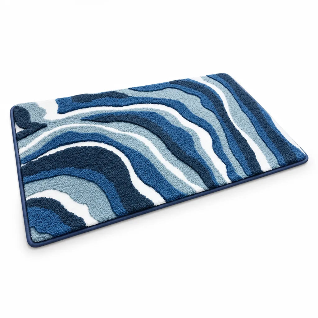 Bath Mat Shamrock Plush Non-Slip & Absorbent