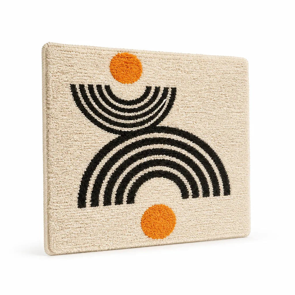 Bath Mat Shamrock Plush Non-Slip & Absorbent