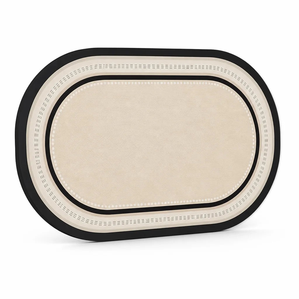 Bath Rug Plush Absorbent Non-Slip Backing