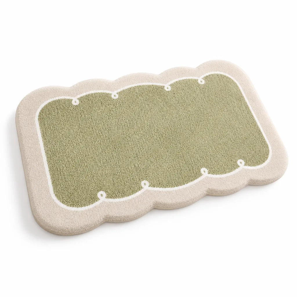 Bathroom Mat Ultra-Soft Non-Slip Quick-Dry