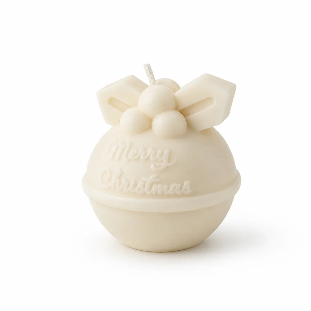 Bell-Shaped Christmas Candle