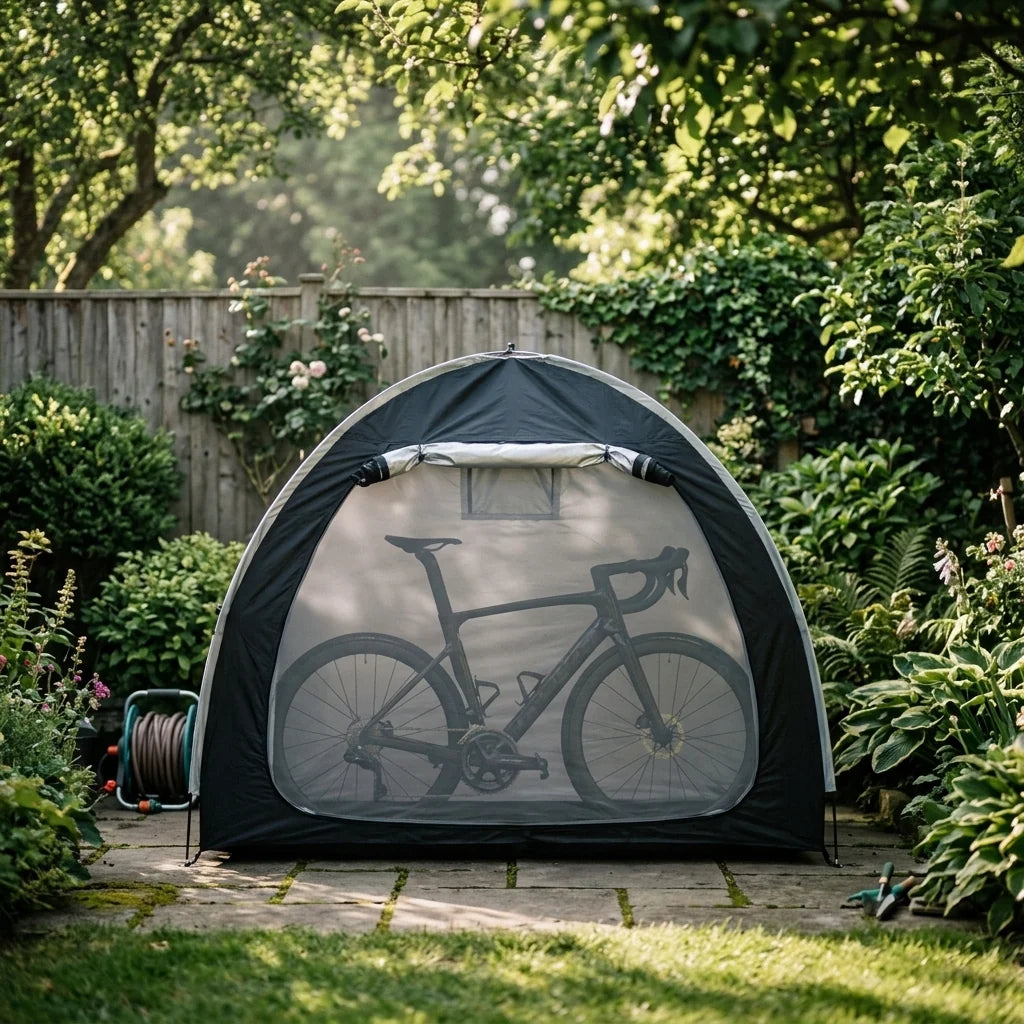 Bike Storage Tent Waterproof & UV-Resistant Fits 1-2 Bikes