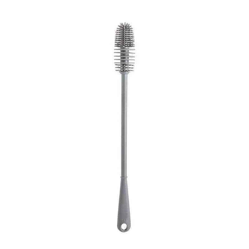 Bottle Brush 360 Degree Rotating Head Soft Fiber Bristles