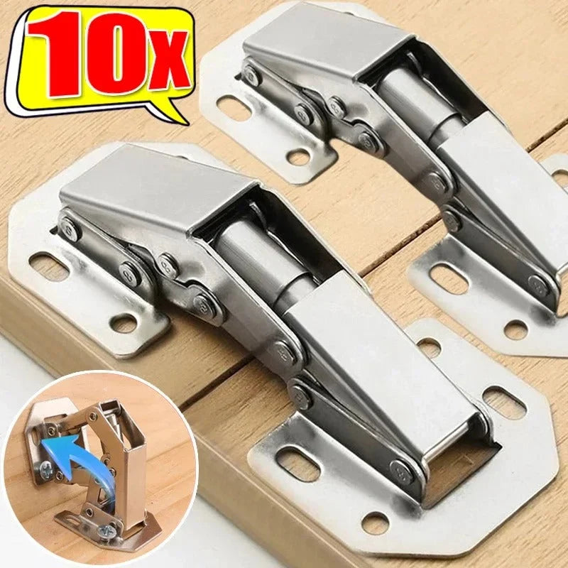 Cabinet Hinge Hydraulic Soft-Close Satin Nickel