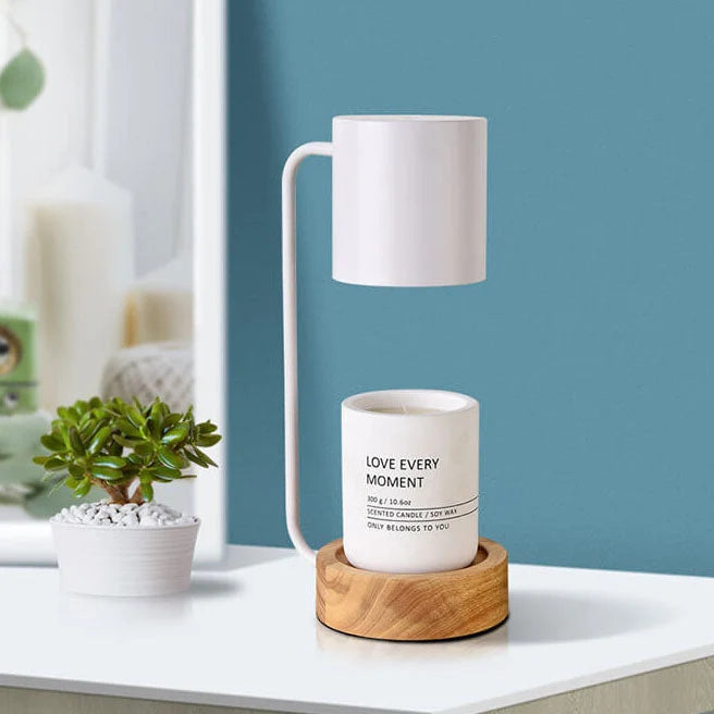Candle Warmer Lamp Flameless Stepless Dimmer & Timer