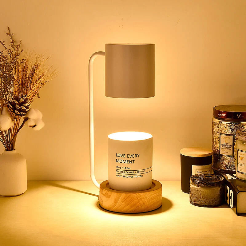 Candle Warmer Lamp Flameless Stepless Dimmer & Timer