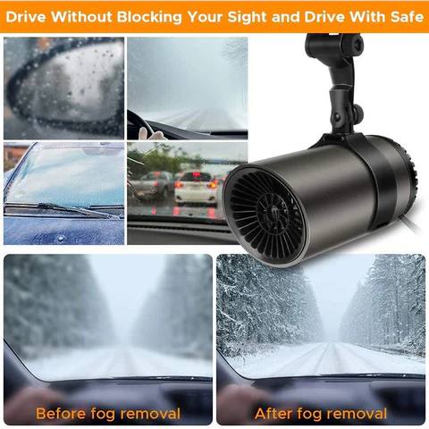 Car Heater Instant Heat & Cool 360° Rotatable Cup