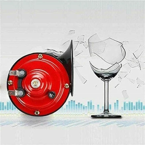 Car Horn 300 dB Train Tone Built-In Mini Compressor