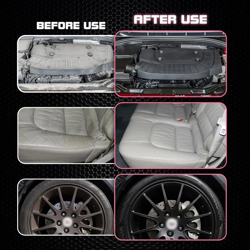 Car Interior Polish Spray Dry Streak-Free Finish