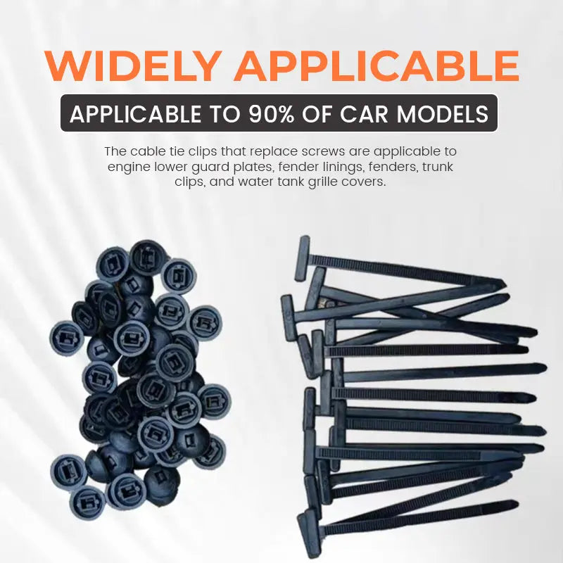 Car Panel Clips Universal Tool-Free Corrosion-Resistant Nylon