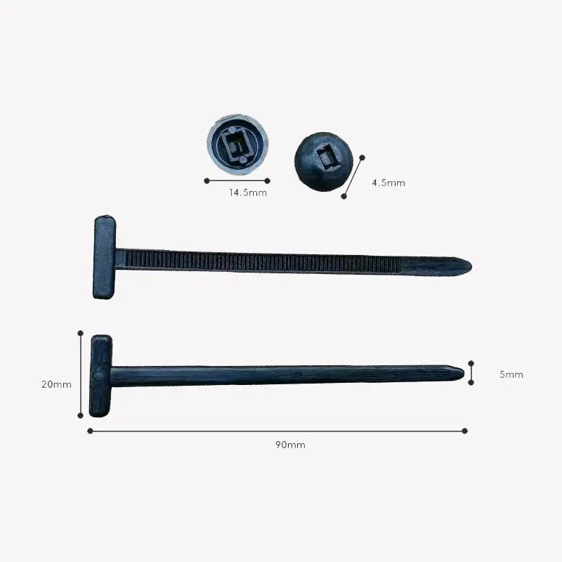 Car Panel Clips Universal Tool-Free Corrosion-Resistant Nylon