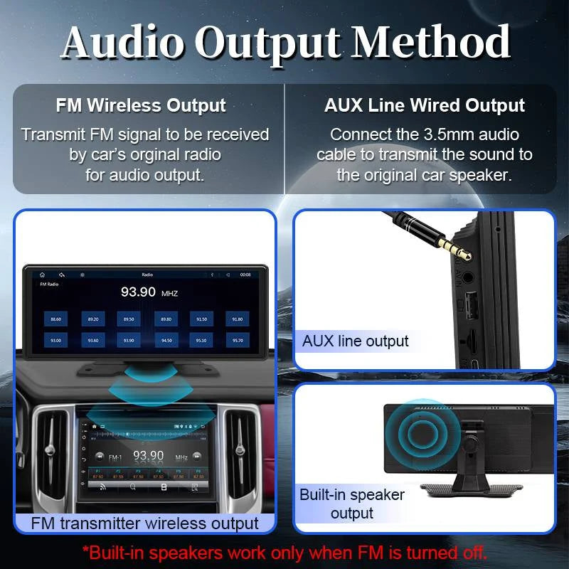 Car Stereo 10.26 Touchscreen Wireless Pairing & Backup Camera