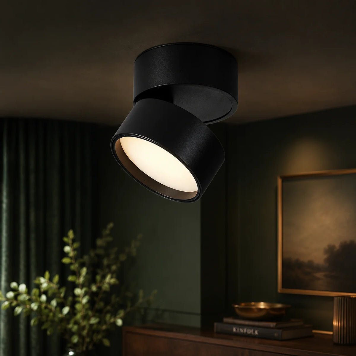 Ceiling Spotlight Adjustable Tilt & Rotate Integrated LED