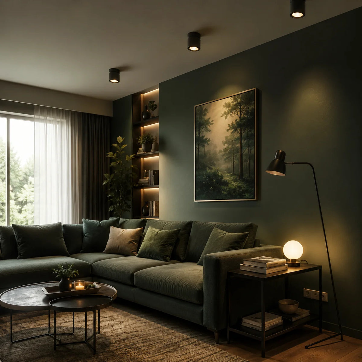 Ceiling Spotlight Adjustable Tilt & Rotate Integrated LED