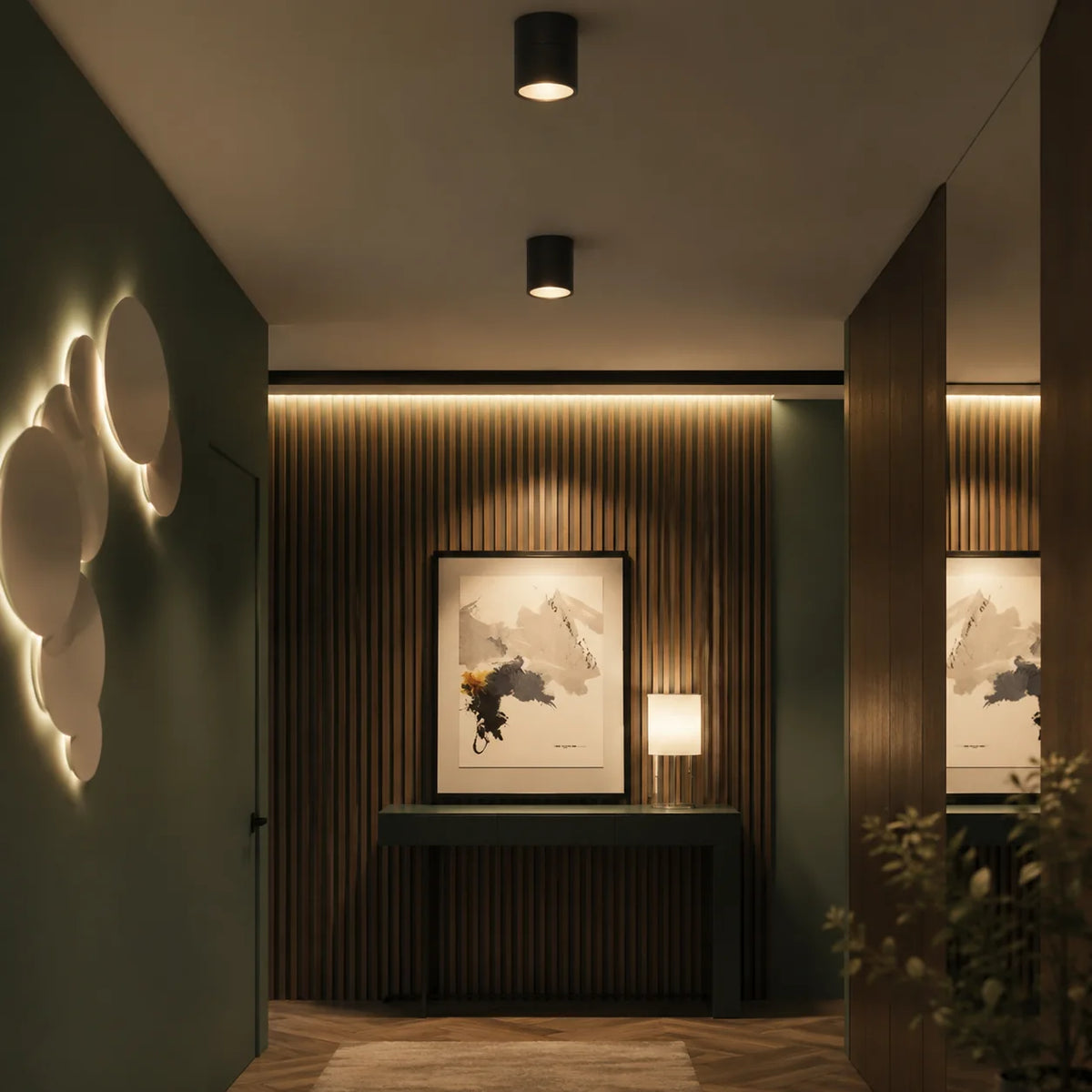 Ceiling Spotlight Adjustable Tilt & Rotate Integrated LED