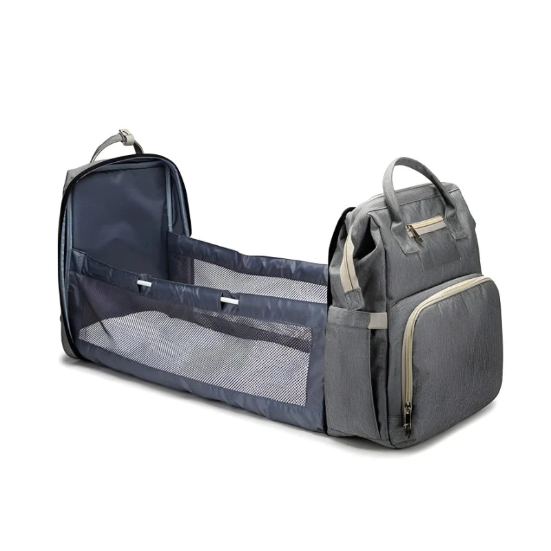 Changing Bag Convertible Cot Built-In Mosquito Net