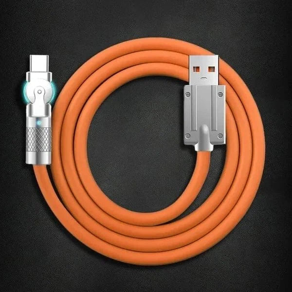 Charging Cable 180° Swivel Multi-Tip Fast Charging