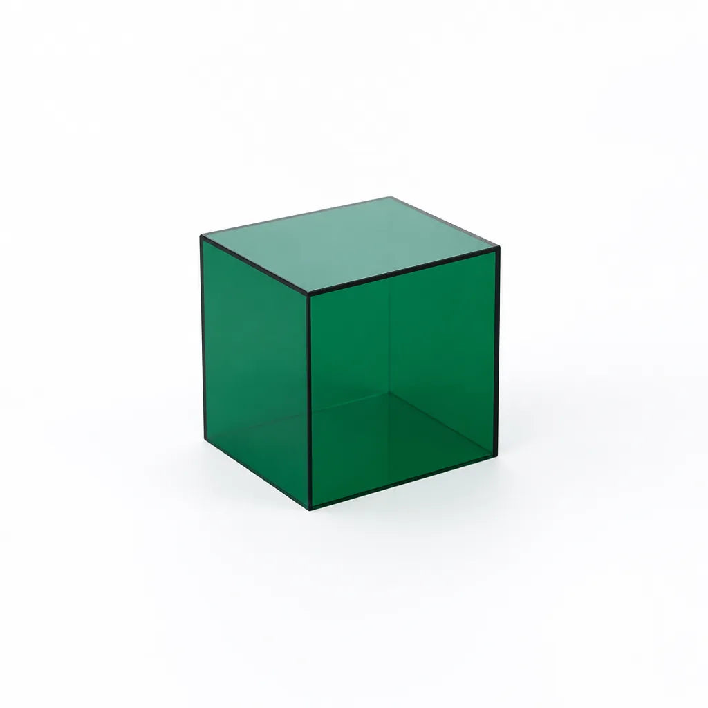 Colorful Transparent Square Acrylic Display Box (For Jewelry & Collectibles)