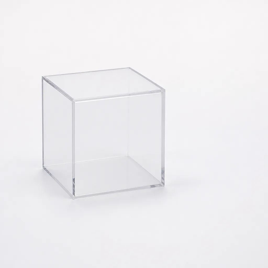 Colorful Transparent Square Acrylic Display Box (For Jewelry & Collectibles)