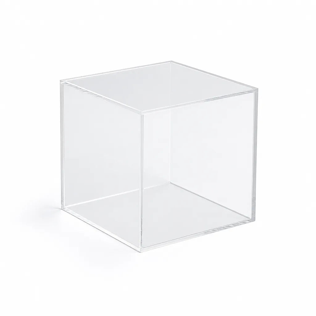 Colorful Transparent Square Acrylic Display Box (For Jewelry & Collectibles)