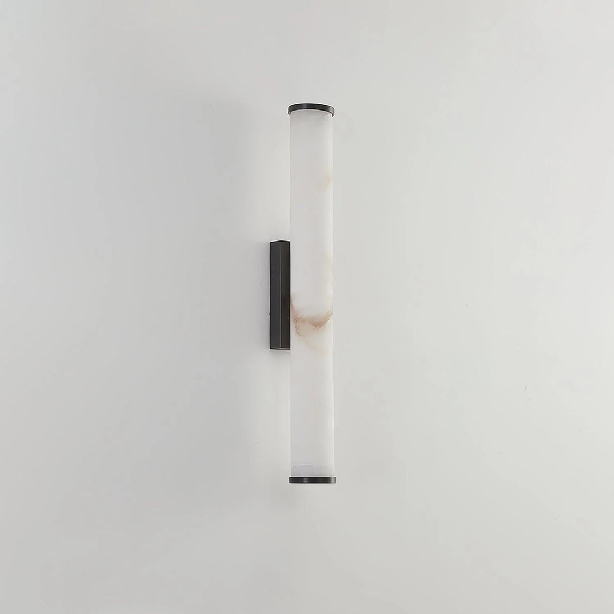 Column Wall Sconce Slim Stone-Effect Resin Integrated LED
