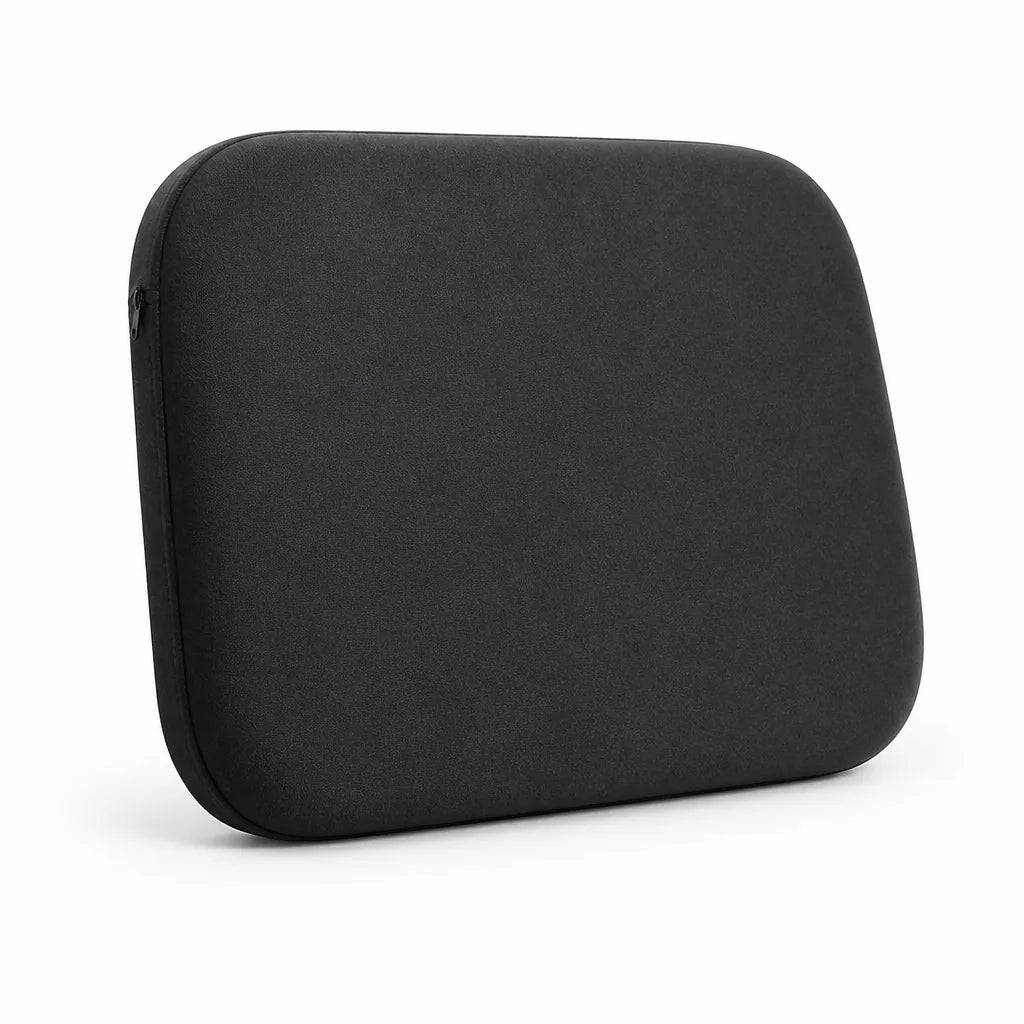 Contoured Support, Non-Slip Underside Seat Cushion (For Car, Office & Home)
