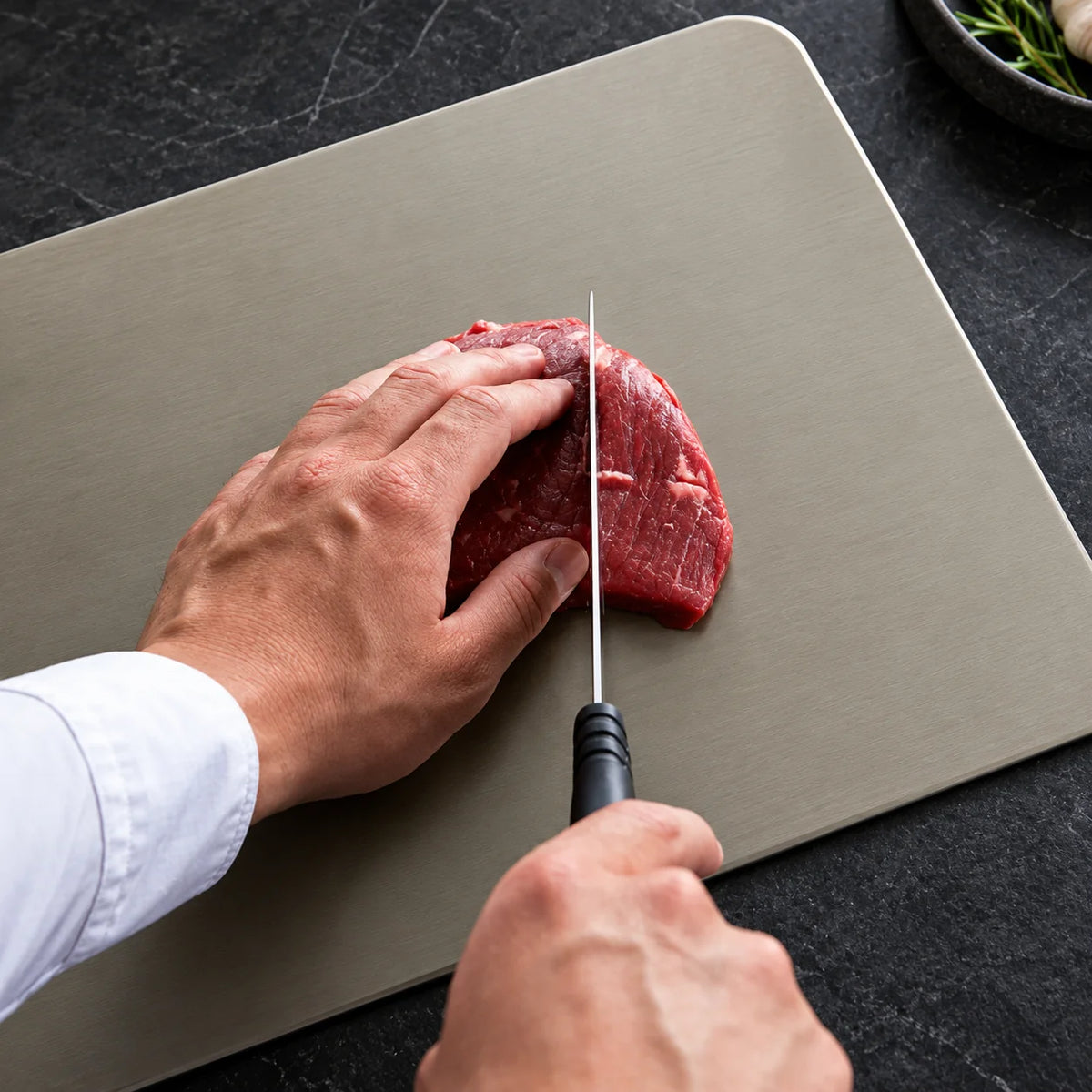 Cutting Board Titanium-Coated Antibacterial & BPA-Free