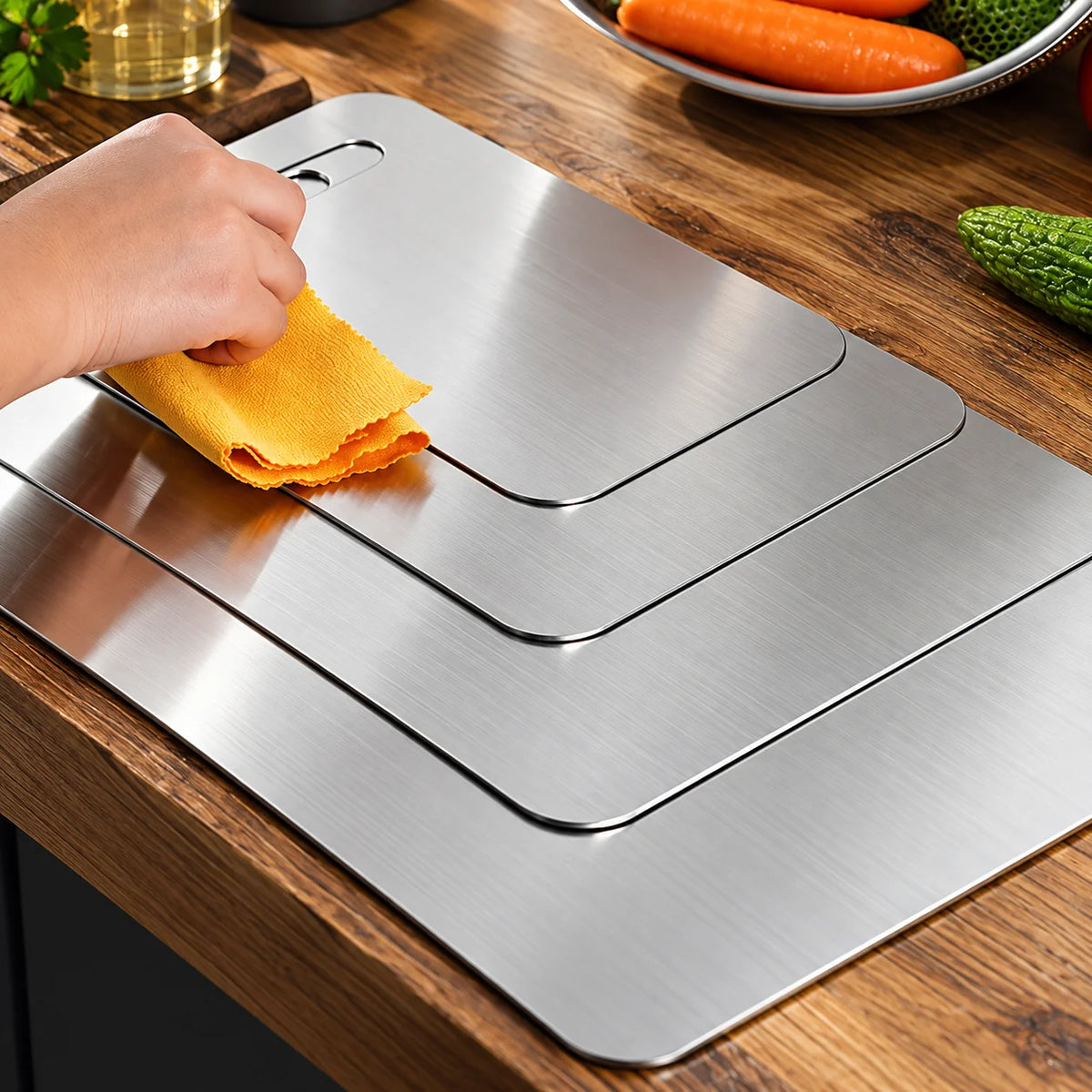 Cutting Board Titanium-Coated Antibacterial & BPA-Free