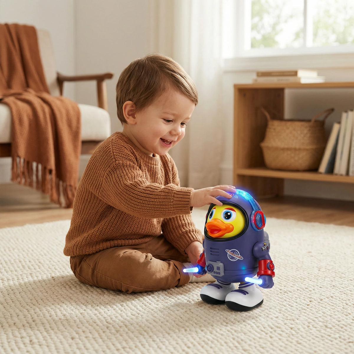 Dancing Duck Toy Battery Operated Music & Dancing