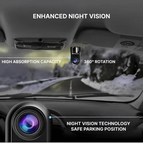 Dash Camera HD Night Vision & Wide-Angle