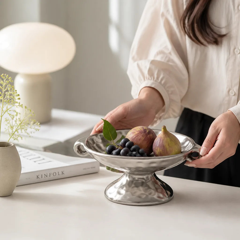 Decorative Centerpiece Ceramic Polished Finish