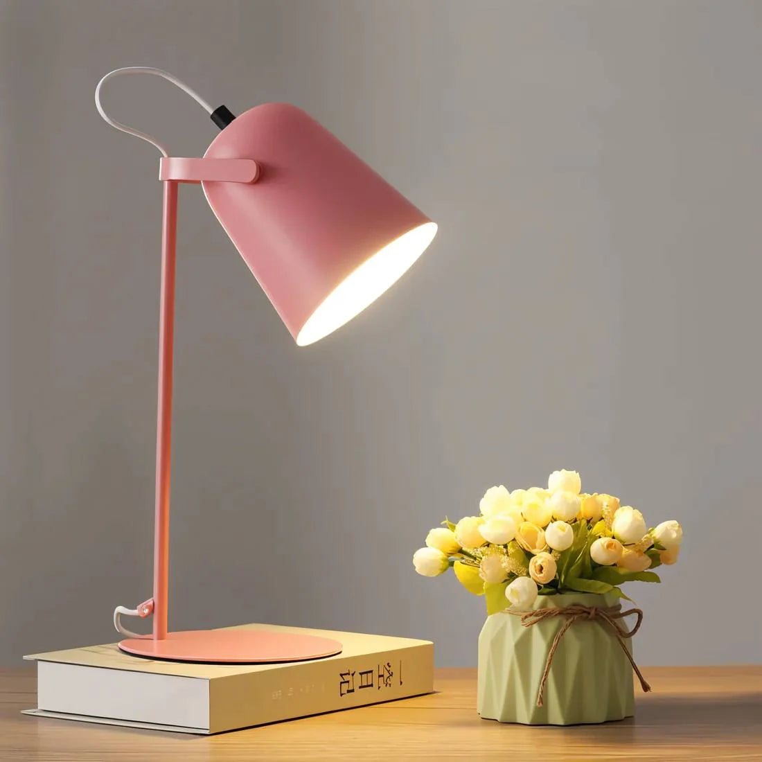 Desk Lamp Glare-Free Adjustable Tilt & Rotating Shade