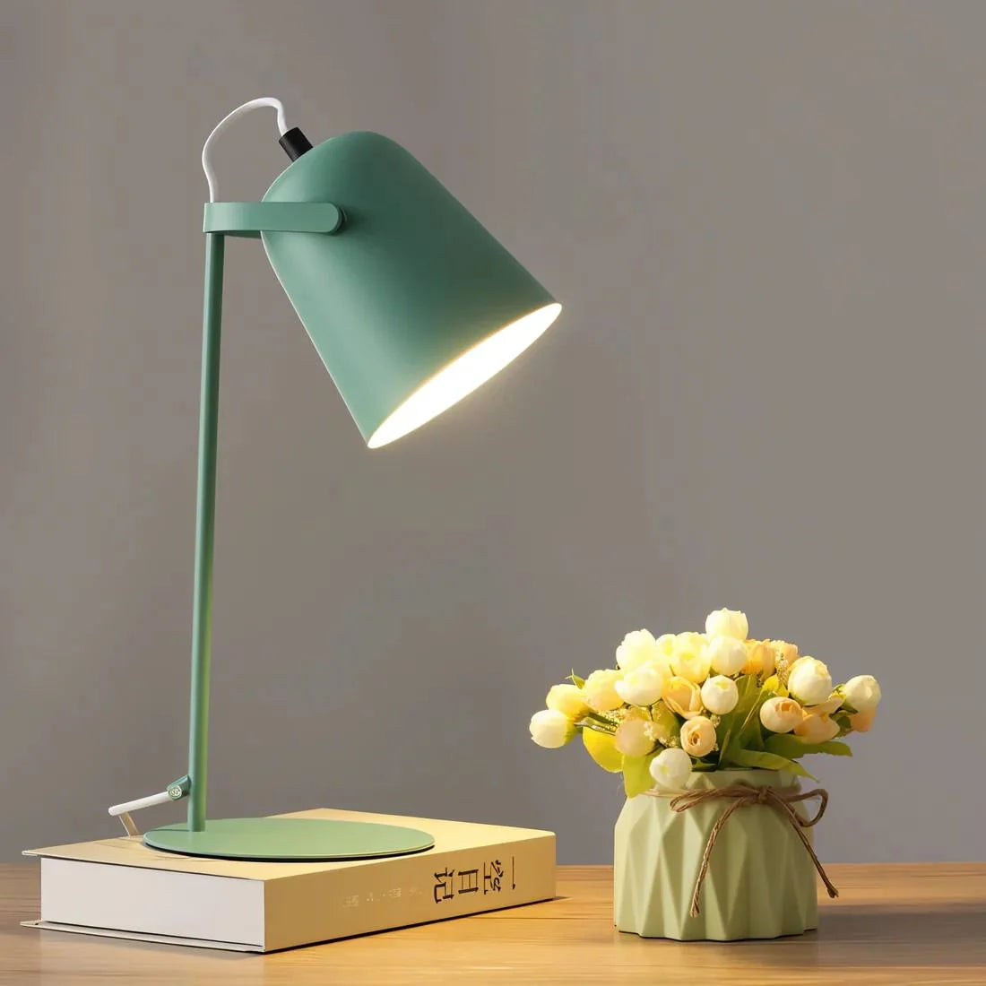 Desk Lamp Glare-Free Adjustable Tilt & Rotating Shade