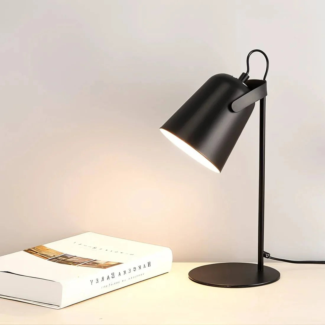 Desk Lamp Glare-Free Adjustable Tilt & Rotating Shade