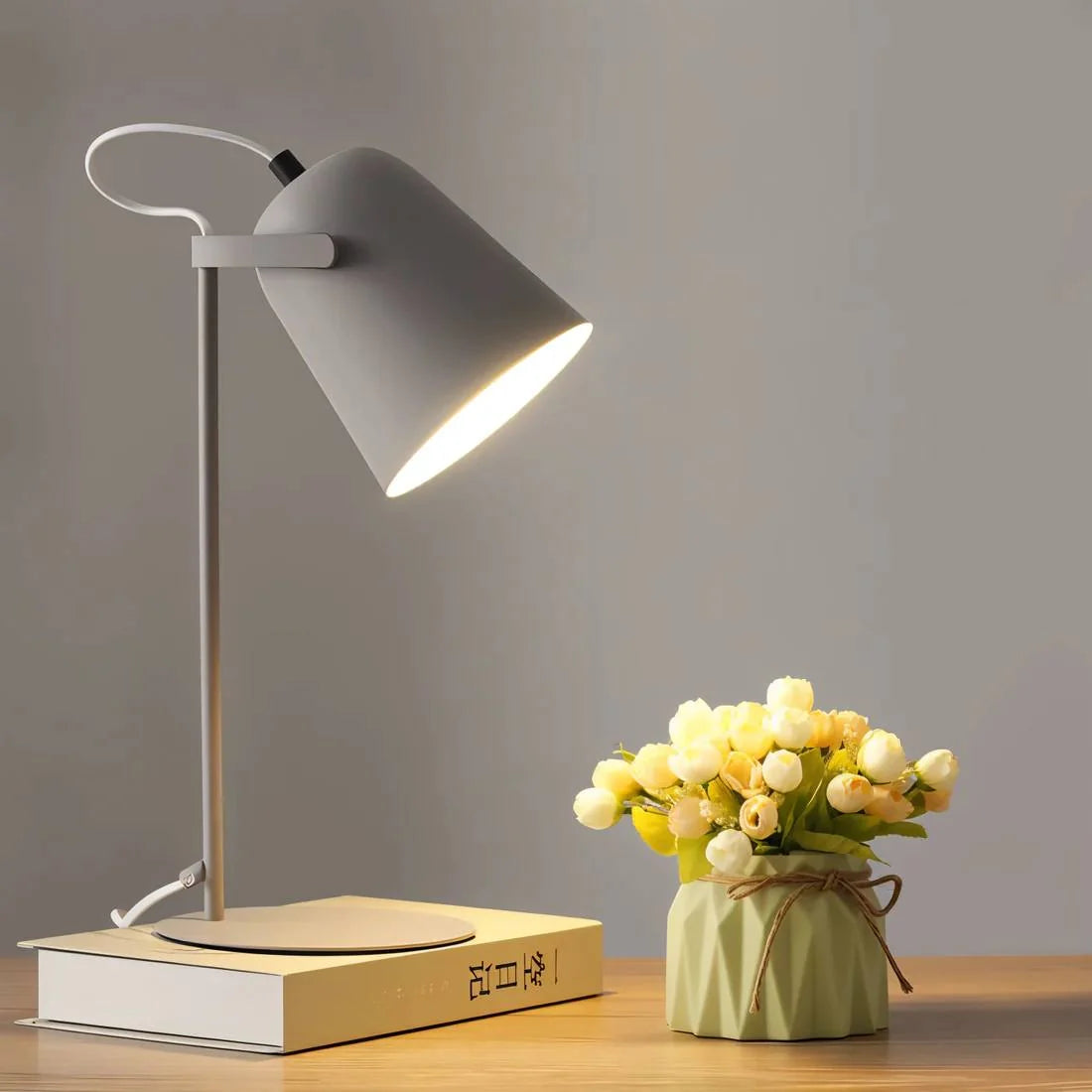 Desk Lamp Glare-Free Adjustable Tilt & Rotating Shade