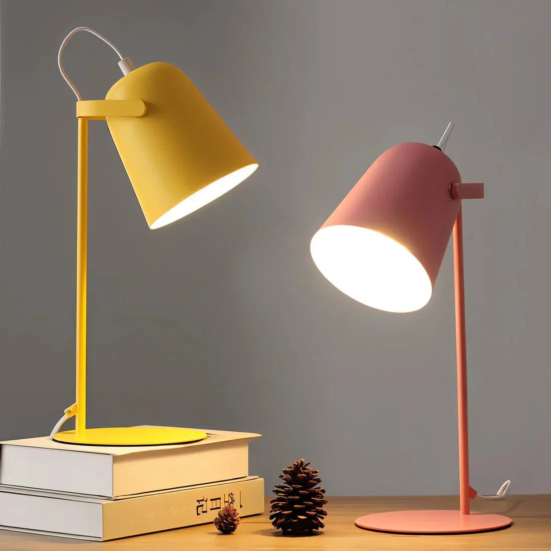 Desk Lamp Glare-Free Adjustable Tilt & Rotating Shade