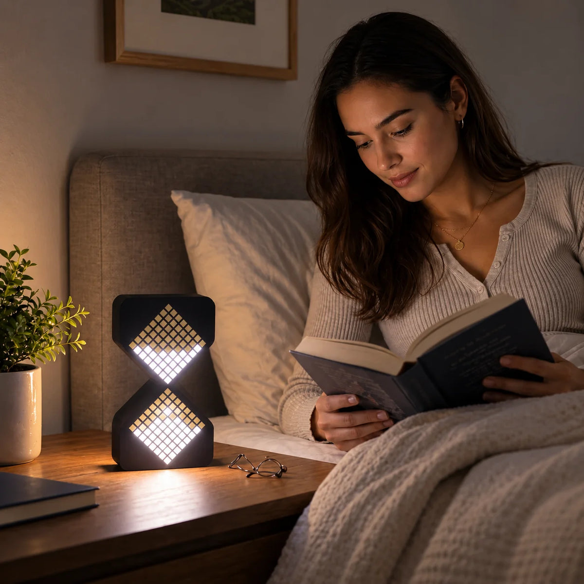 Desk Timer LED Hourglass Silent 1 To 30 Minutes