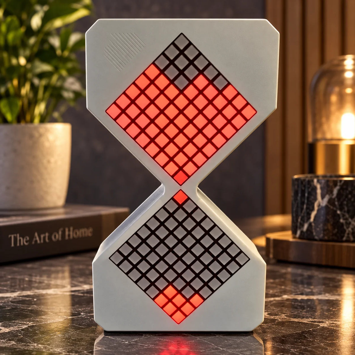 Desk Timer LED Hourglass Silent 1 To 30 Minutes