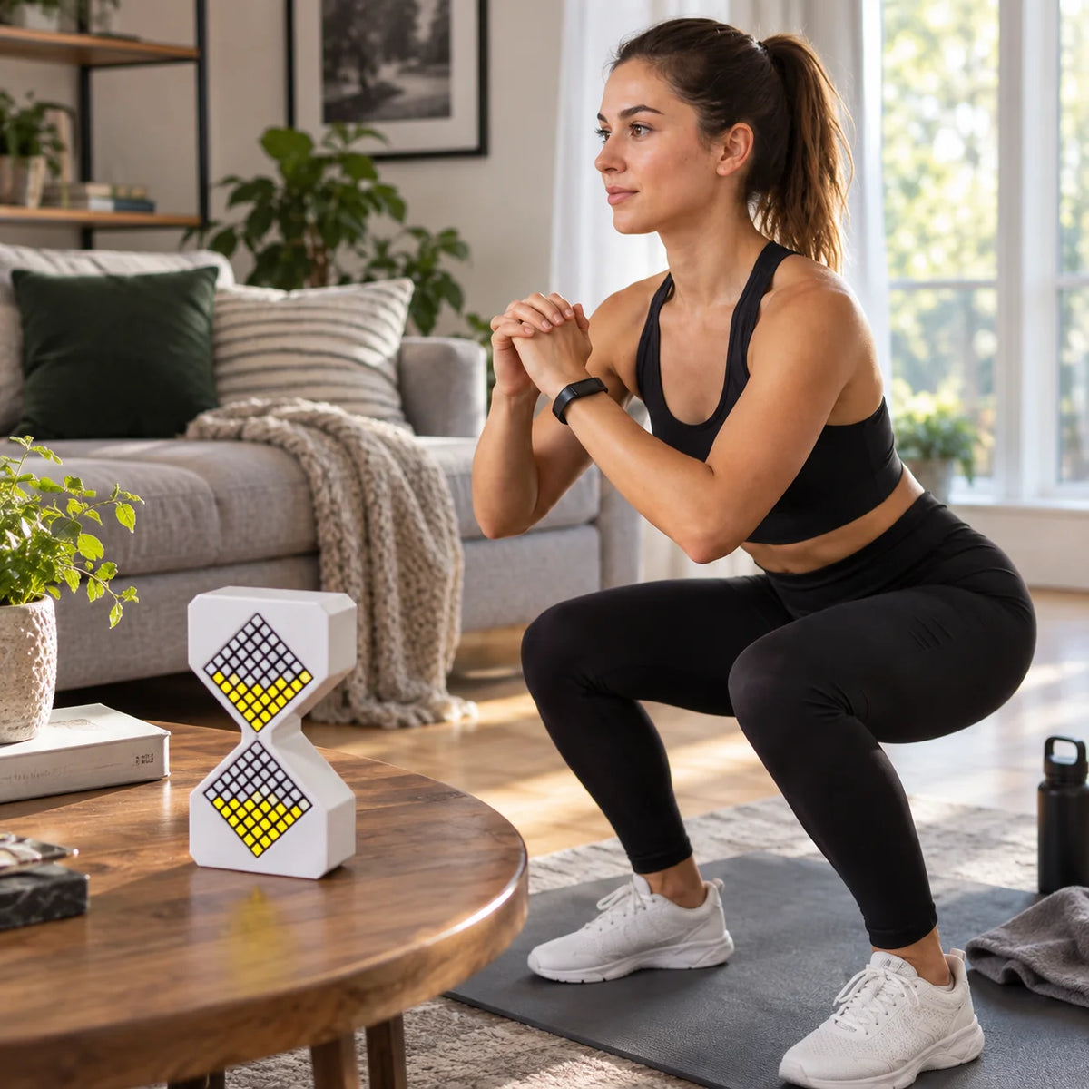 Desk Timer LED Hourglass Silent 1 To 30 Minutes