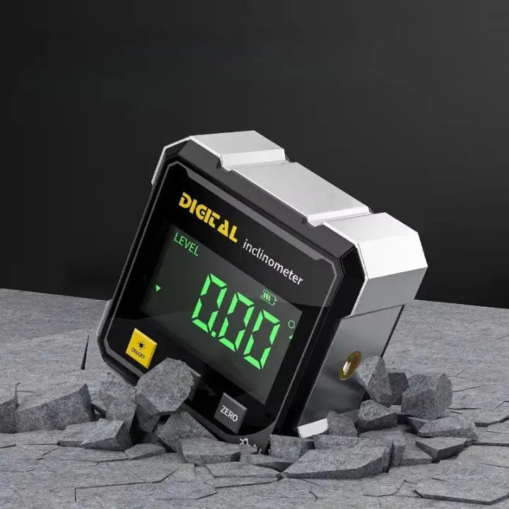 Digital Angle Finder Laser Line Magnetic Base USB Rechargeable