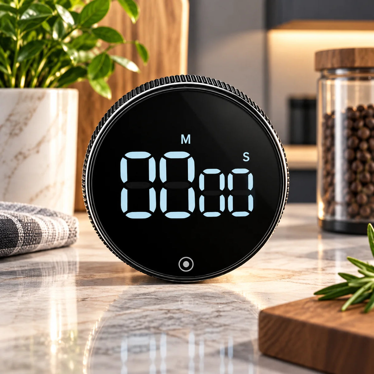 Digital Kitchen Timer Large Display & Magnetic Back