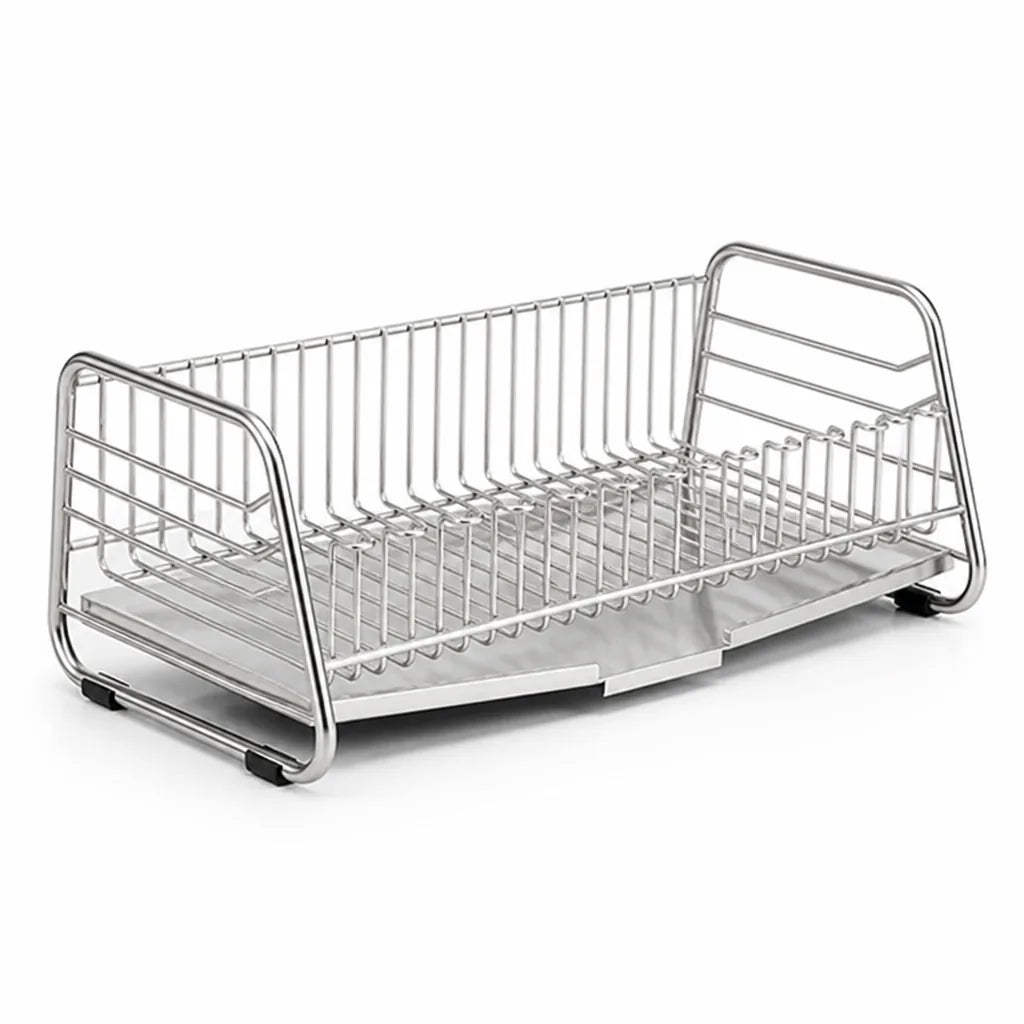 Dish Drying Rack Stainless Steel Drip Tray