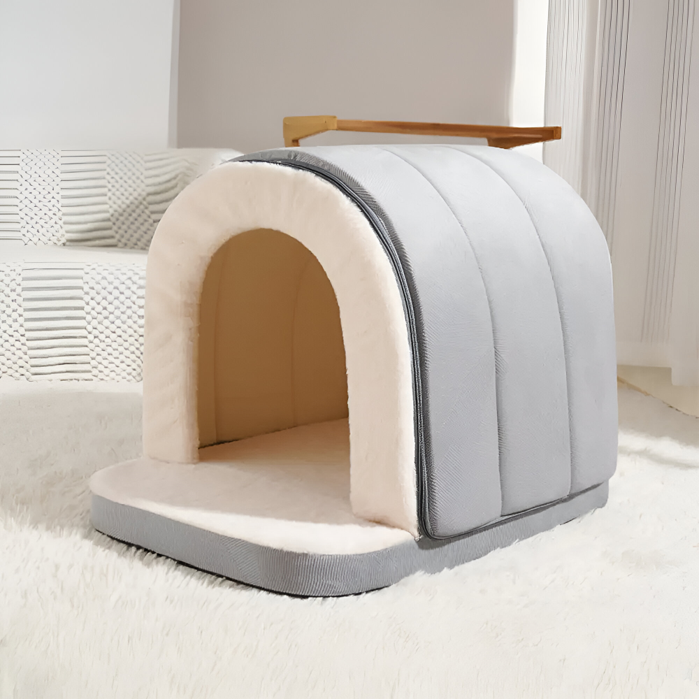 Dog & Cat Bed 2-in-1 Convertible Orthopedic Foam Machine-Washable