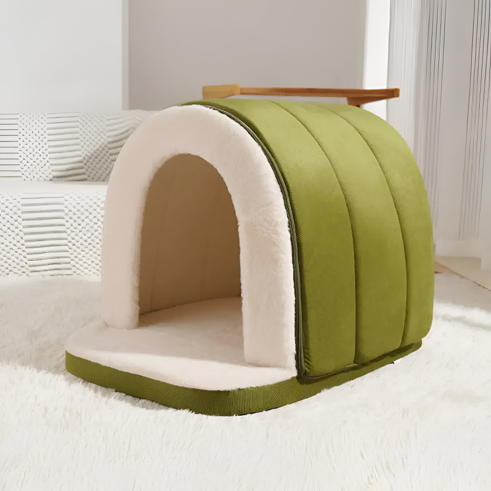 Dog & Cat Bed 2-in-1 Convertible Orthopedic Foam Machine-Washable