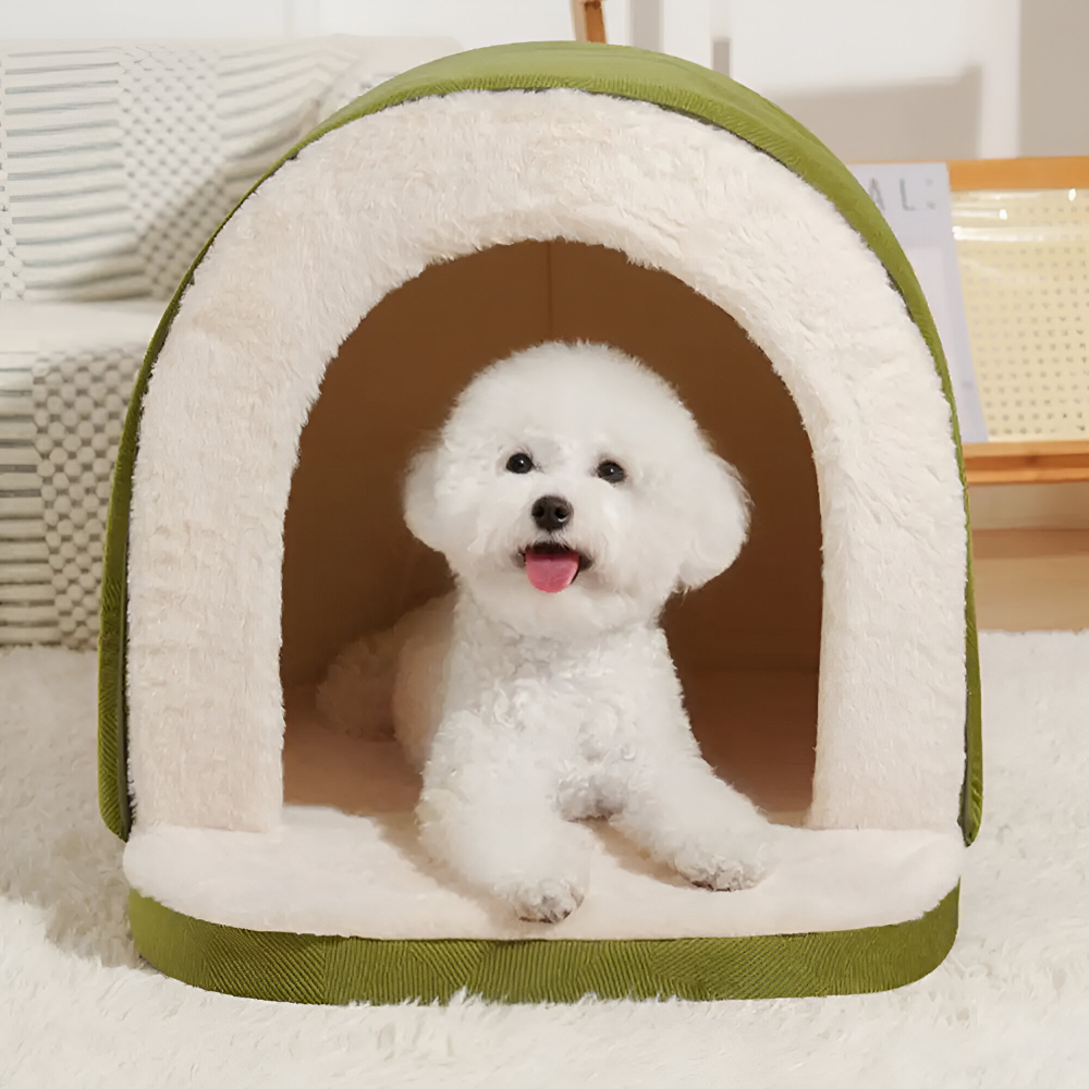 Dog & Cat Bed Convertible Orthopedic Plush Washable Cover