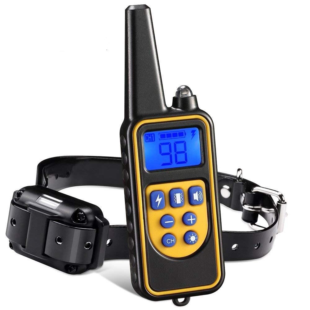 Dog Training Collar 0.5-Mile Range Waterproof & Rechargeable
