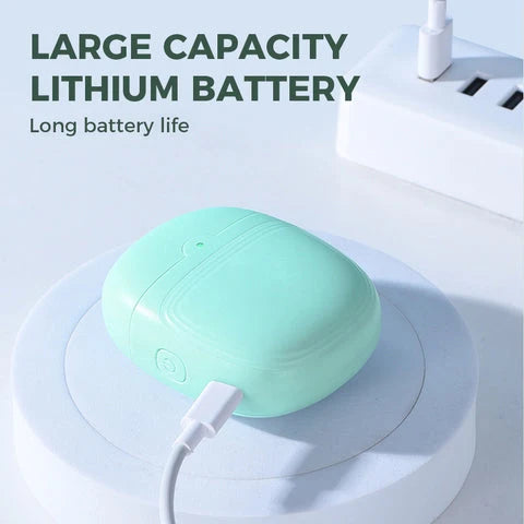 Electric Nail Clipper USB Rechargeable Shavings Collector