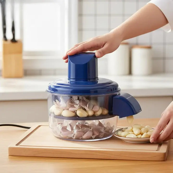 Electric Peeler One-Button Rechargeable Stainless Steel Blades
